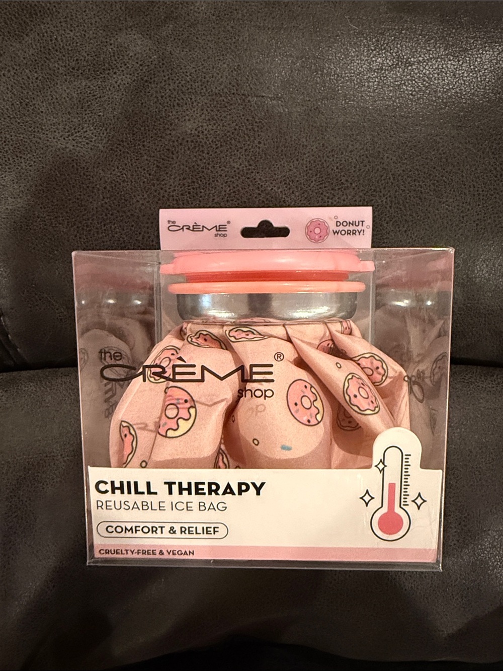 The Crème Shop Pink Chill Therapy Reusable Ice Bag